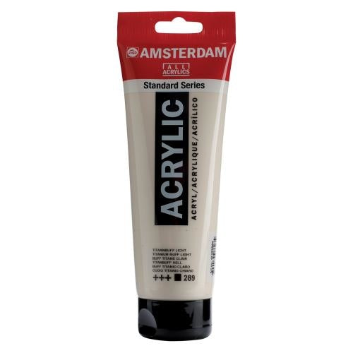 AMSTERDAM Acrylfarbe 250ml 17122890 titanbuff hell 289