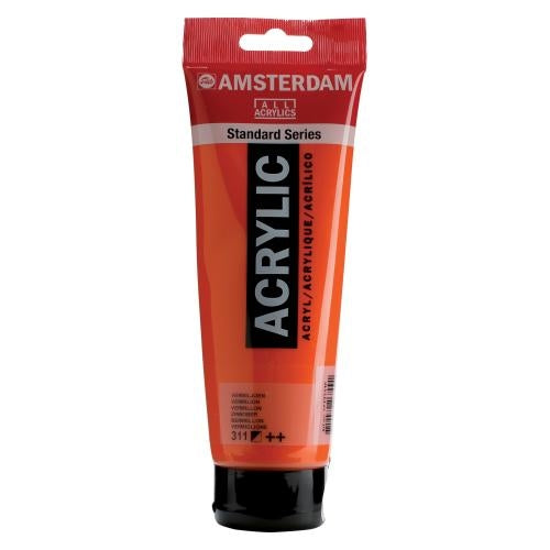 AMSTERDAM Acrylfarbe 250ml 17123110 zinnober 311