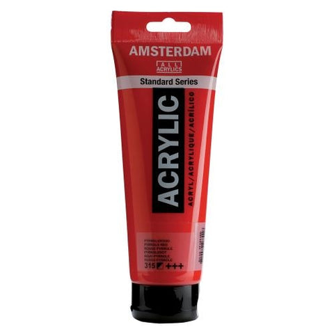 AMSTERDAM Acrylfarbe 250ml 17123150 pyrrolerot 315
