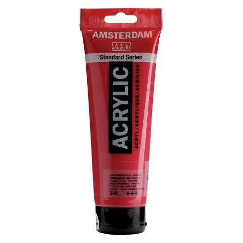AMSTERDAM Acrylfarbe 250ml 17123480 p.rot purpur 348