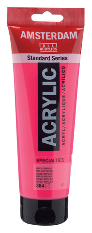 AMSTERDAM Acrylfarbe 250ml 17123840 reflexrosa 384