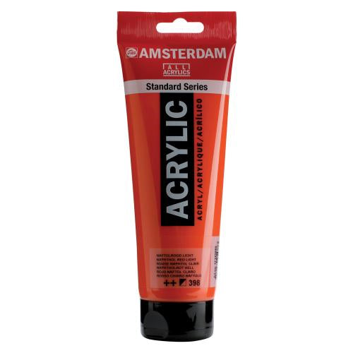 AMSTERDAM Acrylfarbe 250ml 17123980 naph.rot h. 398