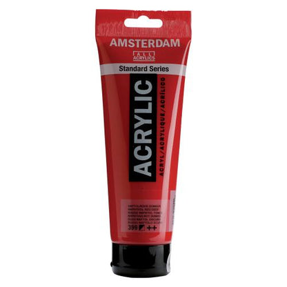 AMSTERDAM Acrylfarbe 250ml 17123990 napht.rot dk. 399