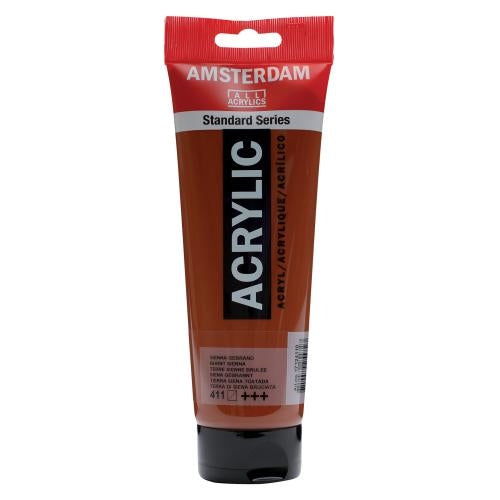 AMSTERDAM Acrylfarbe 250ml 17124110 siena gebr. 411