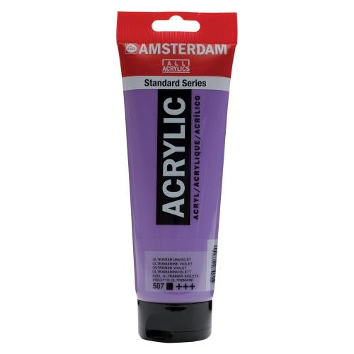 AMSTERDAM Acrylfarbe 250ml 17125070 ultram.violett 507