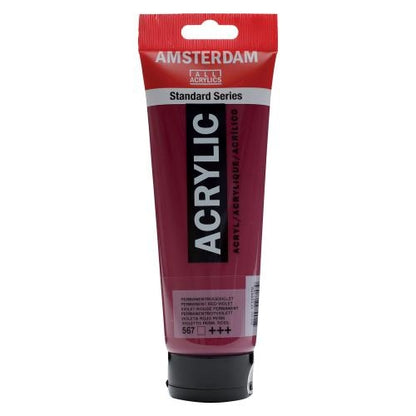 AMSTERDAM Acrylfarbe 250ml 17125670 p.rot violett 567