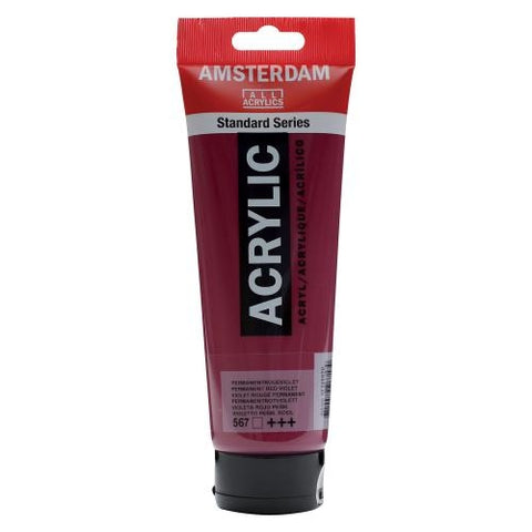 AMSTERDAM Acrylfarbe 250ml 17125670 p.rot violett 567