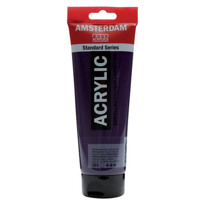 AMSTERDAM Acrylfarbe 250ml 17125680 p.blauviol. 568