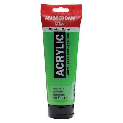 AMSTERDAM Acrylfarbe 250ml 17126050 brillantgruen 605