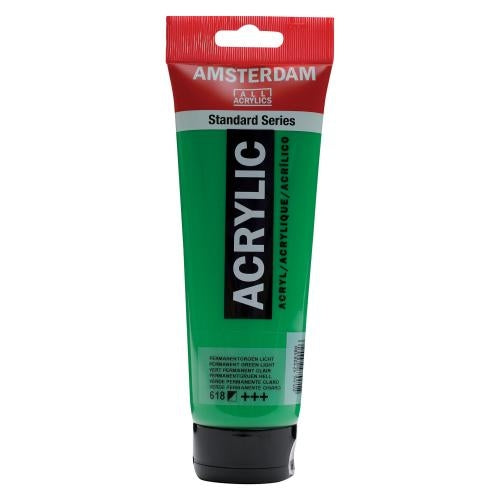 AMSTERDAM Acrylfarbe 250ml 17126180 perm.gruen h. 618