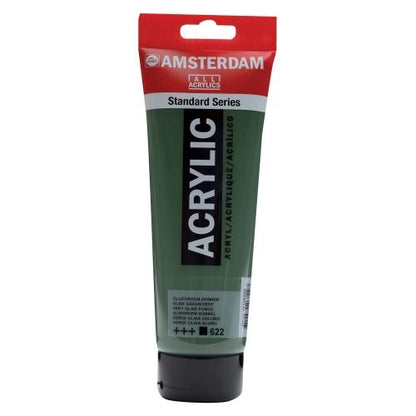 AMSTERDAM Acrylfarbe 250ml 17126220 olivgruen dkl. 622