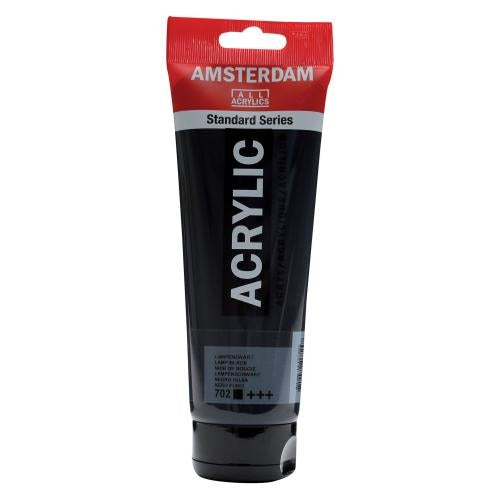 AMSTERDAM Acrylfarbe 250ml 17127020 lampenschwarz 702