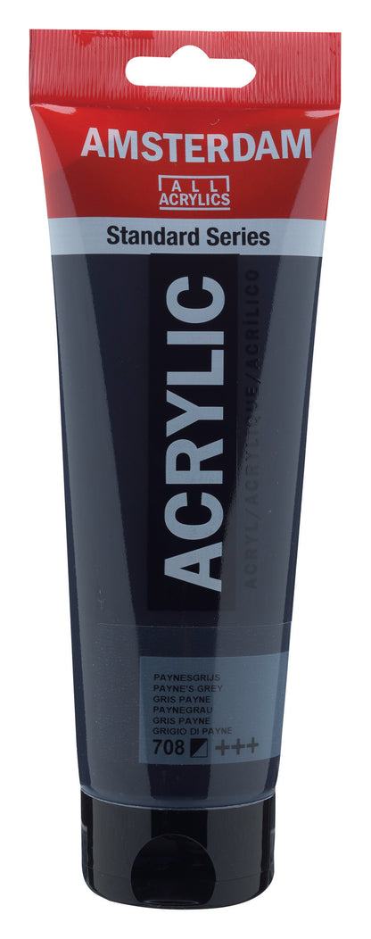 AMSTERDAM Acrylfarbe 250ml 17127080 paynegrau 708
