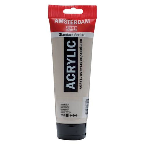 AMSTERDAM Acrylfarbe 250ml 17127180 warmgrau 718