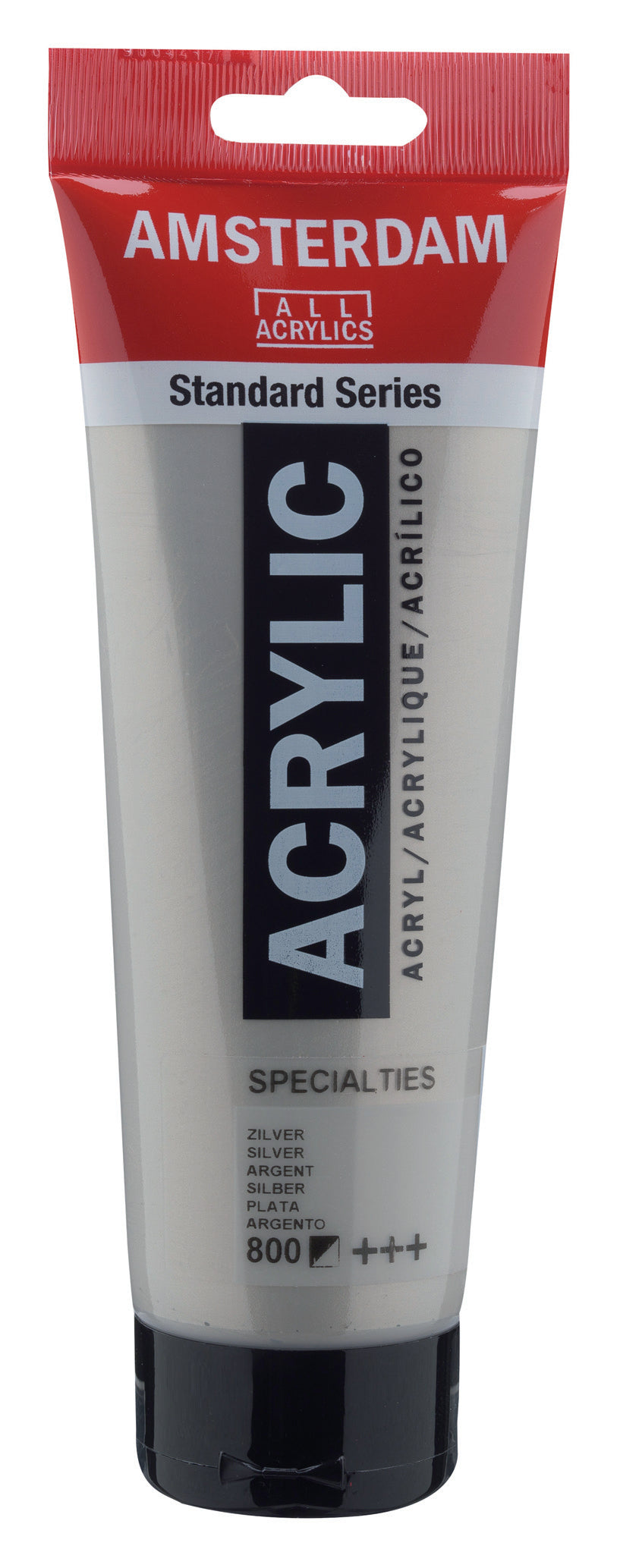 AMSTERDAM Acrylfarbe 250ml 17128000 silber 800