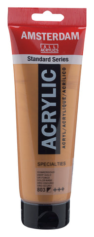 AMSTERDAM Acrylfarbe 250ml 17128030 goldfarbe 803