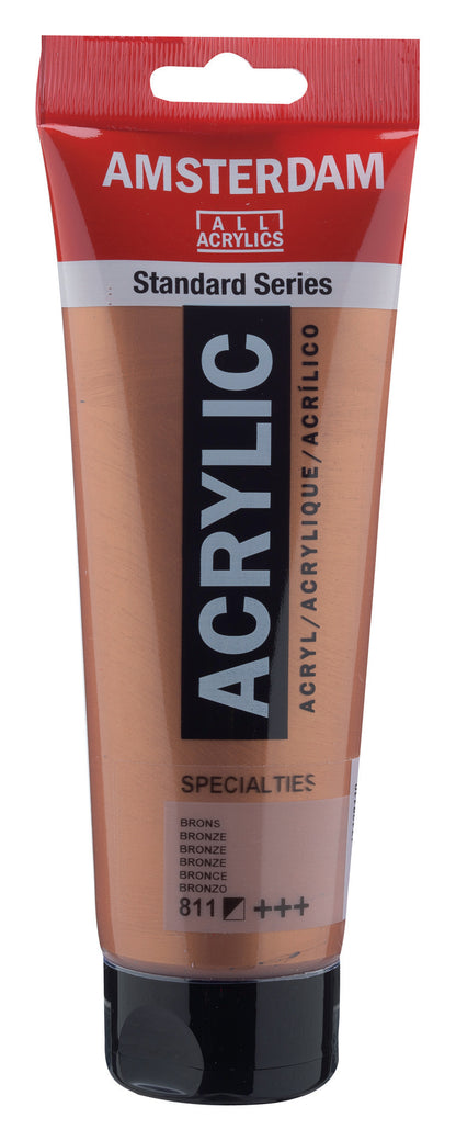 AMSTERDAM Acrylfarbe 250ml 17128110 bronze 811