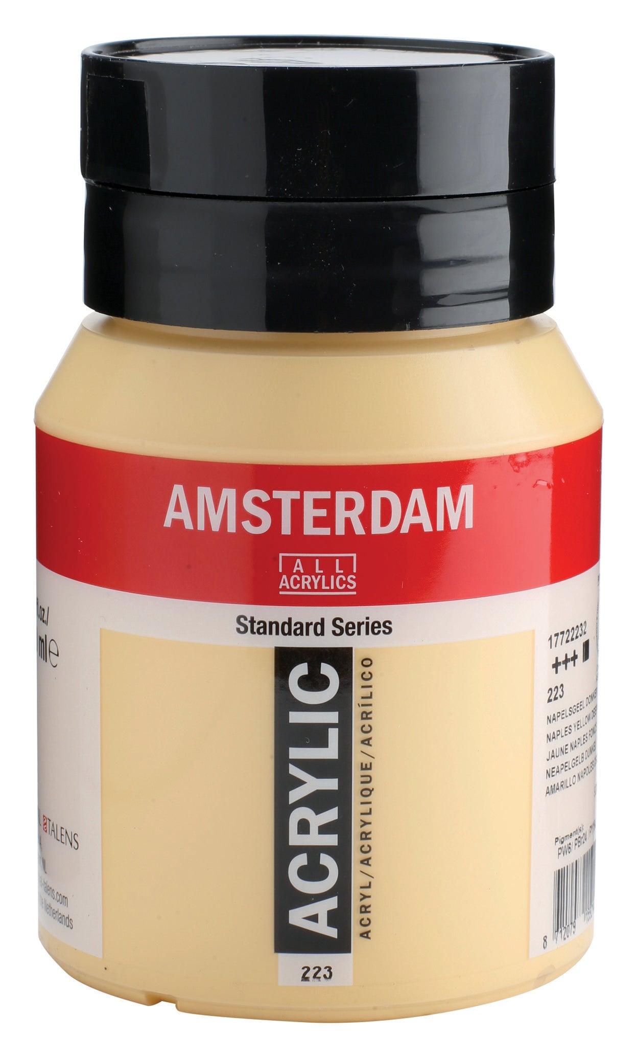 AMSTERDAM Acrylfarbe 500ml 17722232 neapelgelb dunkel 223