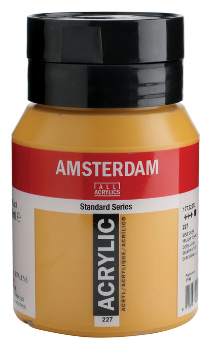 AMSTERDAM Acrylfarbe 500ml 17722272 Gelber ocker 227