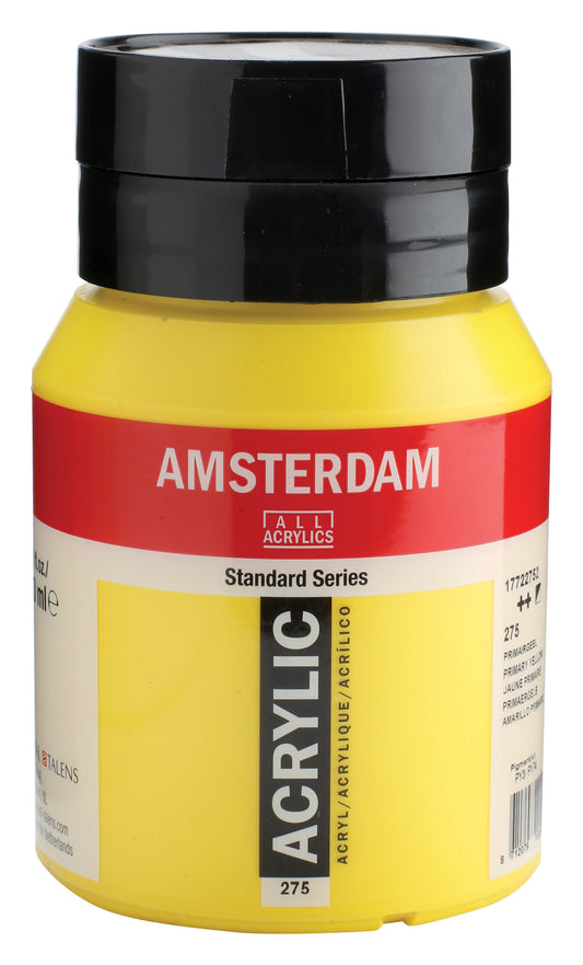 AMSTERDAM Acrylfarbe 500ml 17722752 primaergelb 275