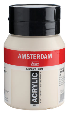 AMSTERDAM Acrylfarbe 500ml 17722892 titanbuff hell 289