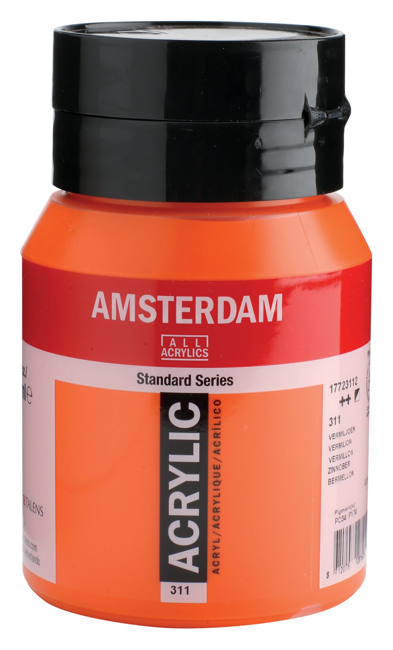 AMSTERDAM Acrylfarbe 500ml 17723112 zinnober 311