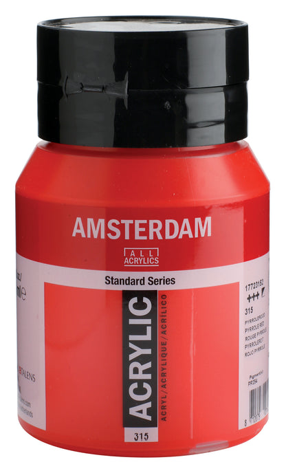 AMSTERDAM Acrylfarbe 500ml 17723152 pyrrolerot 315