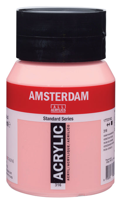 AMSTERDAM Acrylfarbe 500ml 17723162 venezianisches rosa 316