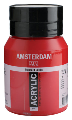 AMSTERDAM Acrylfarbe 500ml 17723182 karmin 318