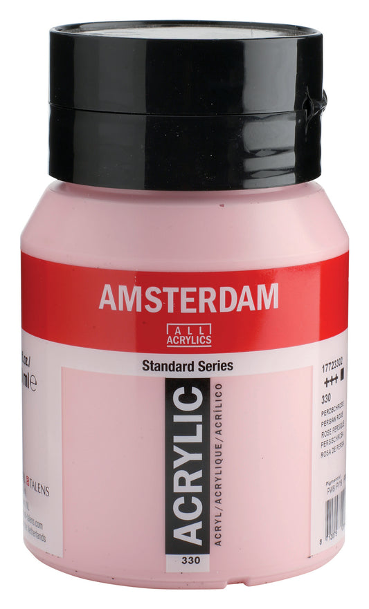 AMSTERDAM Acrylfarbe 500ml 17723302 persischrosa 330
