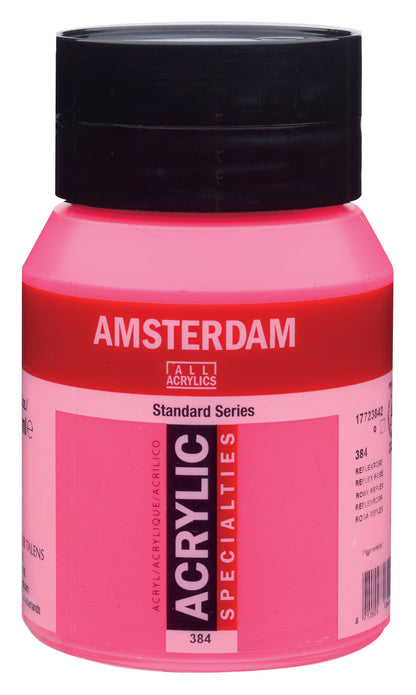 AMSTERDAM Acrylfarbe 500ml 17723842 reflexrosa 384