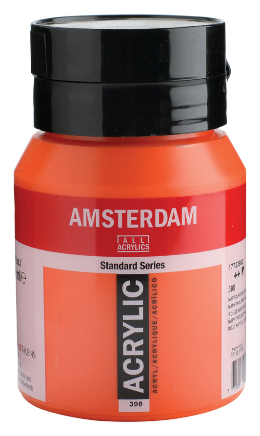 AMSTERDAM Acrylfarbe 500ml 17723982 Naphtolrot hell 398