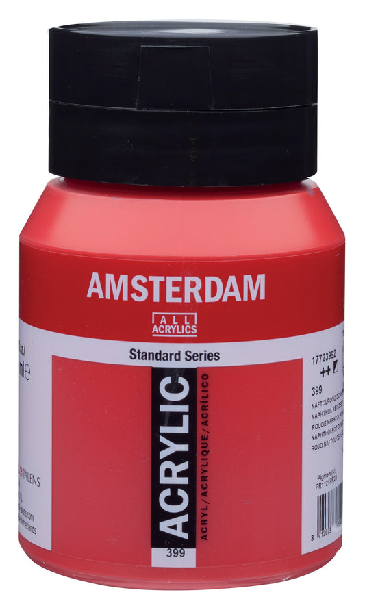 AMSTERDAM Acrylfarbe 500ml 17723992 naphtholrot dunkel 399