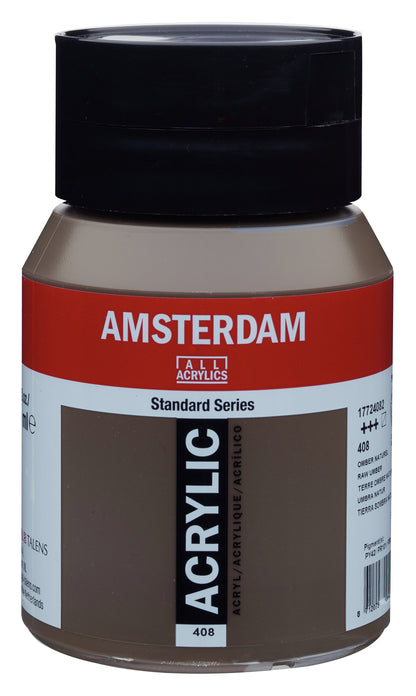 AMSTERDAM Acrylfarbe 500ml 17724082 umbra natur 408