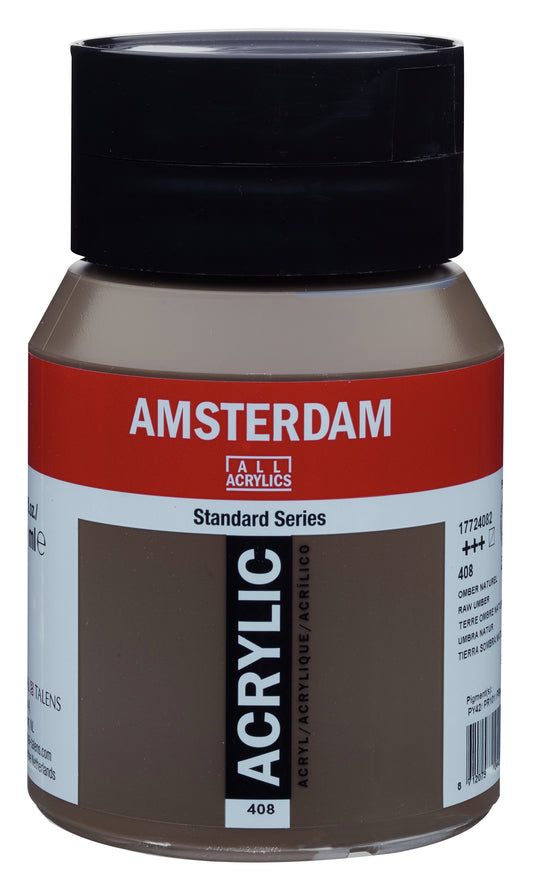 AMSTERDAM Acrylfarbe 500ml 17724082 umbra natur 408