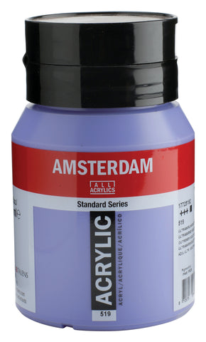 AMSTERDAM Acrylfarbe 500ml 17725192 ultramarinviolett hell 519