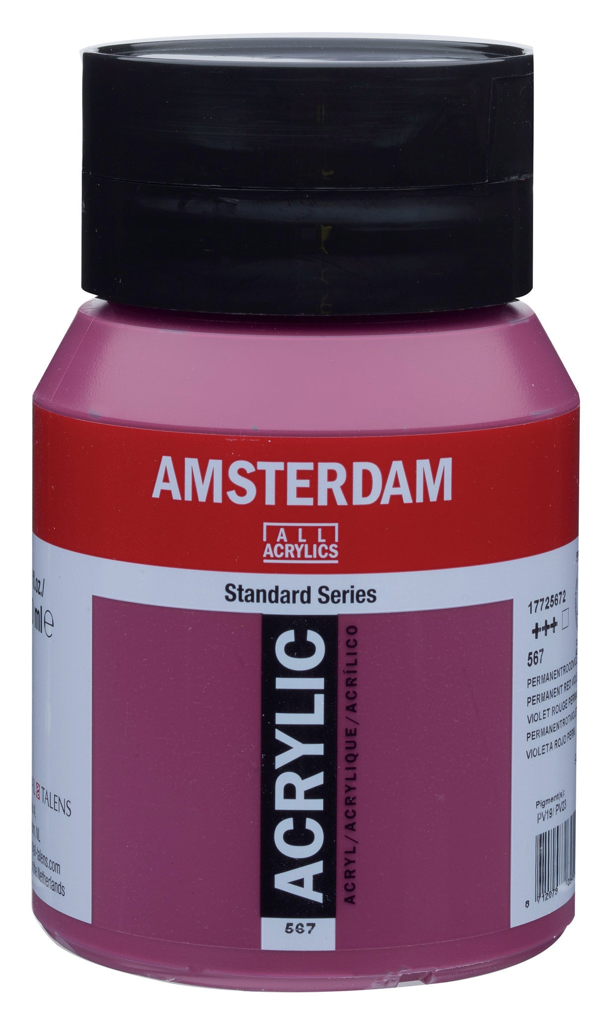 AMSTERDAM Acrylfarbe 500ml 17725672 permanent rot violett 567