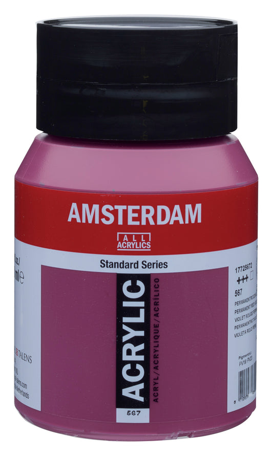 AMSTERDAM Acrylfarbe 500ml 17725672 permanent rot violett 567
