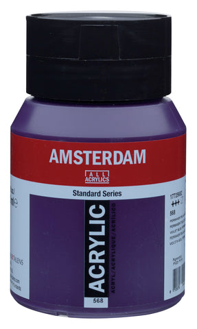 AMSTERDAM Acrylfarbe 500ml 17725682 permanent blau/violett 568