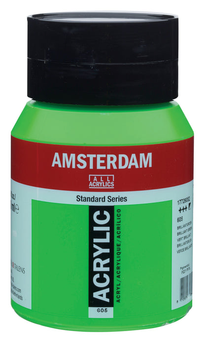 AMSTERDAM Acrylfarbe 500ml 17726052 brillant grün 605