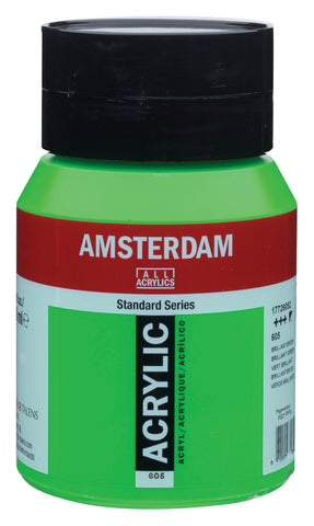 AMSTERDAM Acrylfarbe 500ml 17726052 brillant grün 605