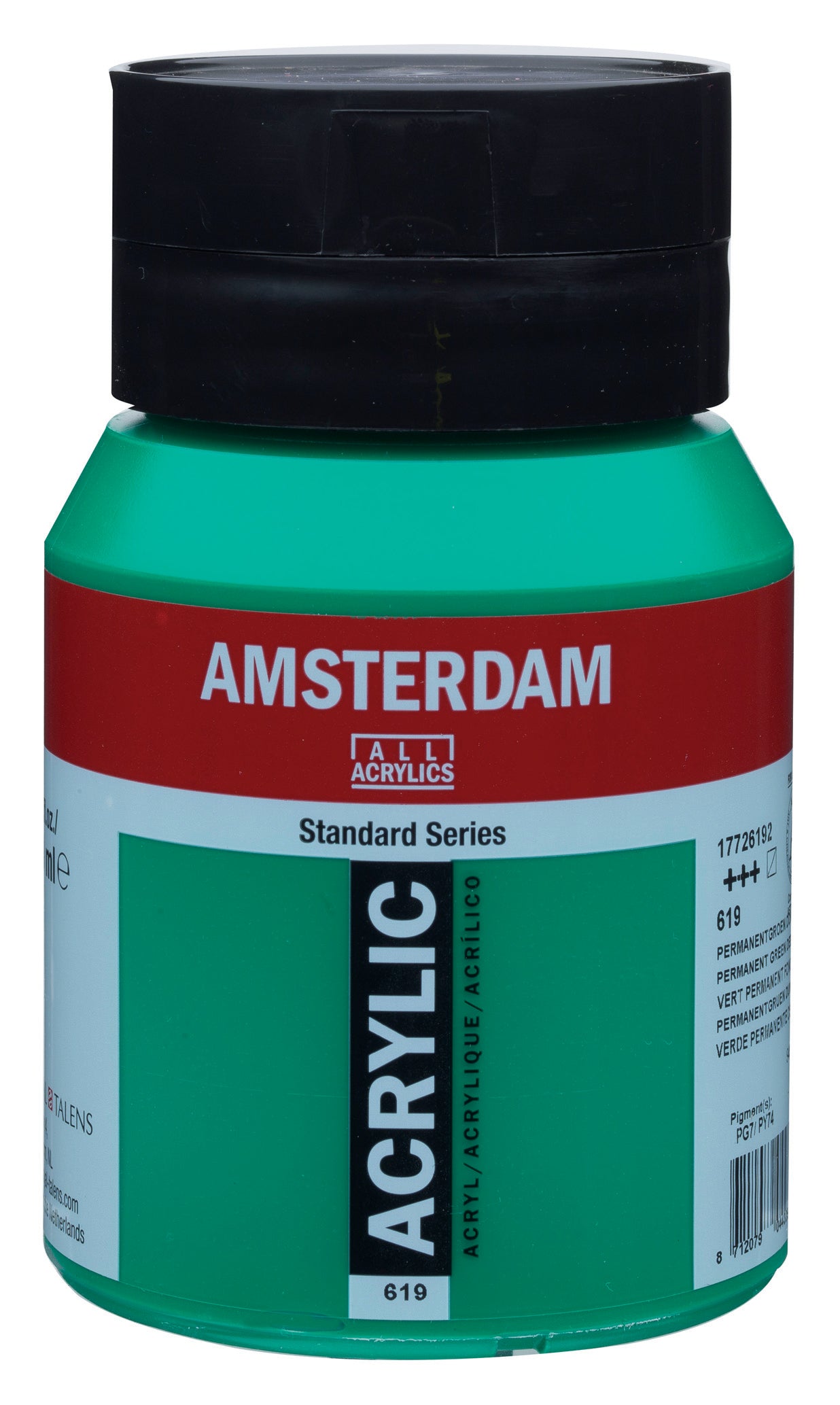 AMSTERDAM Acrylfarbe 500ml 17726192 permanent grün dunkel 619