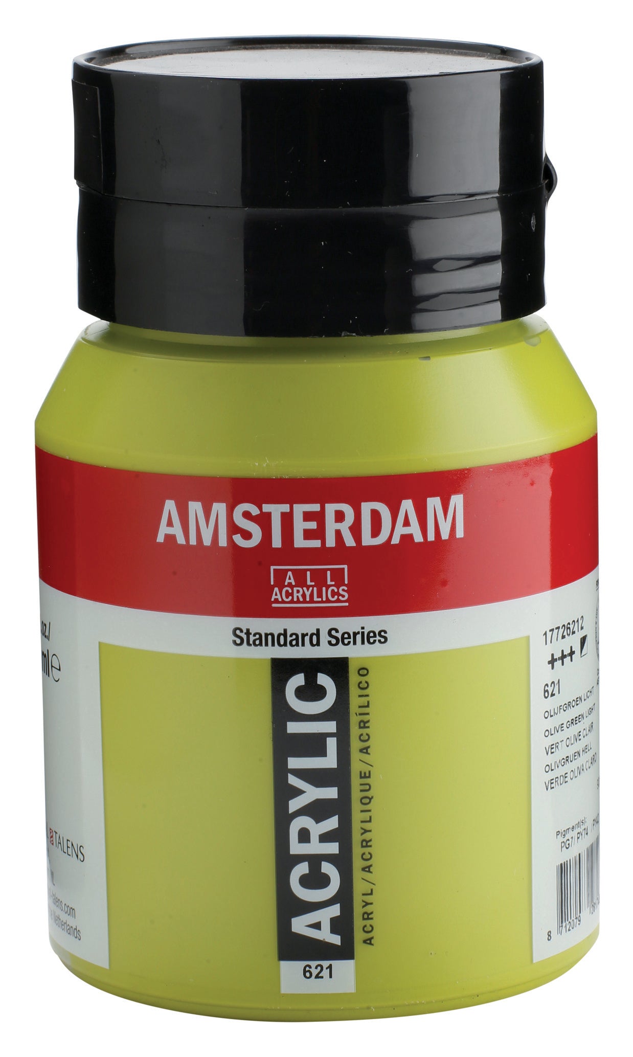 AMSTERDAM Acrylfarbe 500ml 17726212 olivgrün h. 621