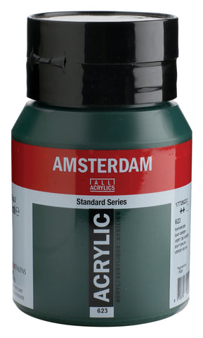 AMSTERDAM Acrylfarbe 500ml 17726232 saftgruen 623
