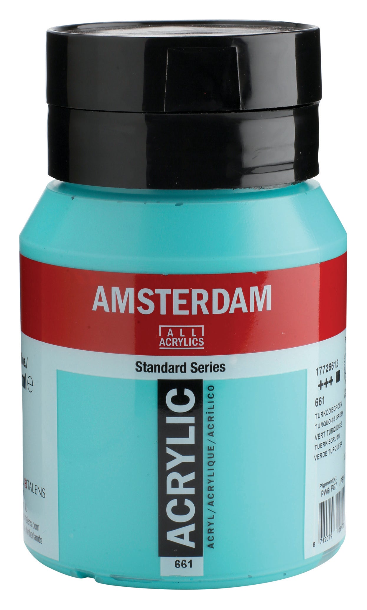 AMSTERDAM Acrylfarbe 500ml 17726612 türkisgrün 661