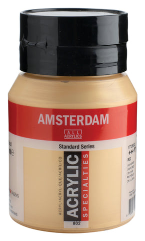 AMSTERDAM Acrylfarbe 500ml 17728022 reichgold 802