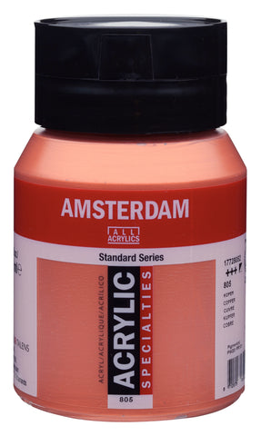 AMSTERDAM Acrylfarbe 500ml 17728052 or fonce 805