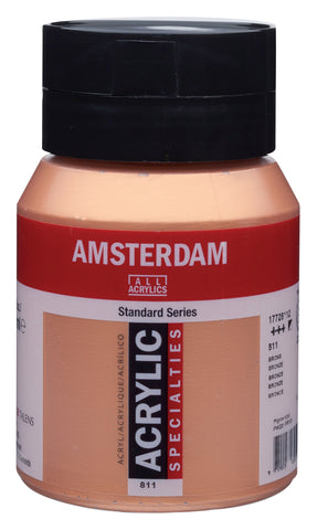 AMSTERDAM Acrylfarbe 500ml 17728112 bronze 811