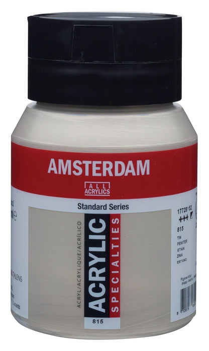 AMSTERDAM Acrylfarbe 500ml 17728152 zinn 815