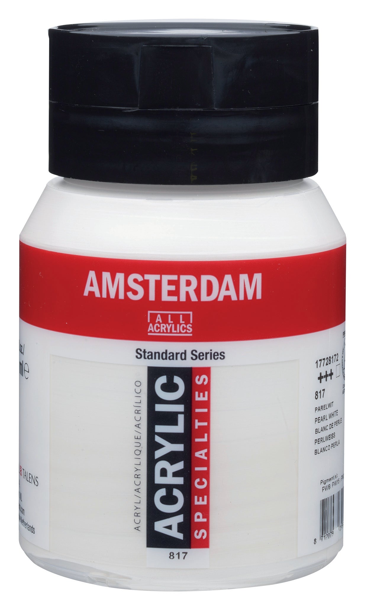 AMSTERDAM Acrylfarbe 500ml 17728172 perlweiss 817